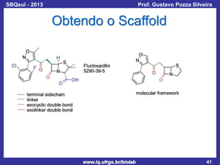 SBQsul - 2013

Prof. Gustavo Pozza Silveira

Obtendo o Scaffold

www.iq.ufrgs.br/biolab

41

 