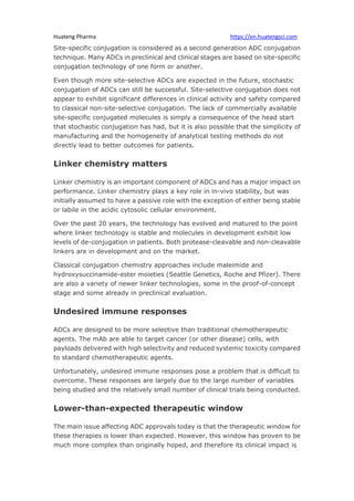 Antibody drug conjugates for cancer therapy - prospects and challenges ...