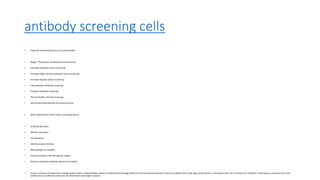 antibody screening cells
• Featured Screening Services at Creative Biolabs
• Magic™ Therapeutic Antibody Discovery Service
• Premade Antibody Library Screening
• Premade Single Domain Antibody Library Screening
• Premade Peptide Library Screening
• Internalization Antibody Screening
• Protease Substrate Screening
• Thermal Stable scFv/Fab Screening
• pH-sensitive Biomolecules Discovery Services
• Other Applications of Our Library Screening Service
• Antibody discovery
• Affinity maturation
• Humanization
• Identify enzyme inhibitor
• Map epitopes on antigens
• Discover/Validate new therapeutic targets
• Discover interaction between ligand and receptor
• In terms of years of experience in phage display realm, Creative Biolabs utilizes its advanced technology platforms and specialized expertise to serve our global clients with high-quality library screening services. Our scientists are confident in tailoring our customers the most
reliable and cost-effective protocol to facilitate their meaningful research.
 