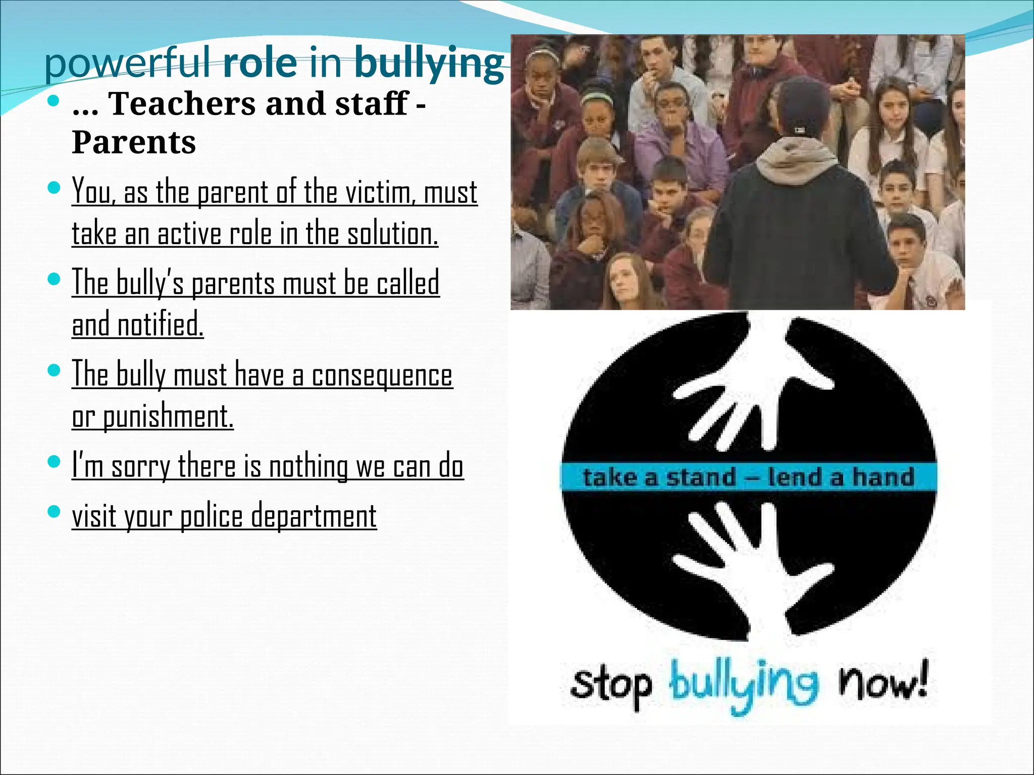 Powerpoint presentation onAnti Bullying.ppt