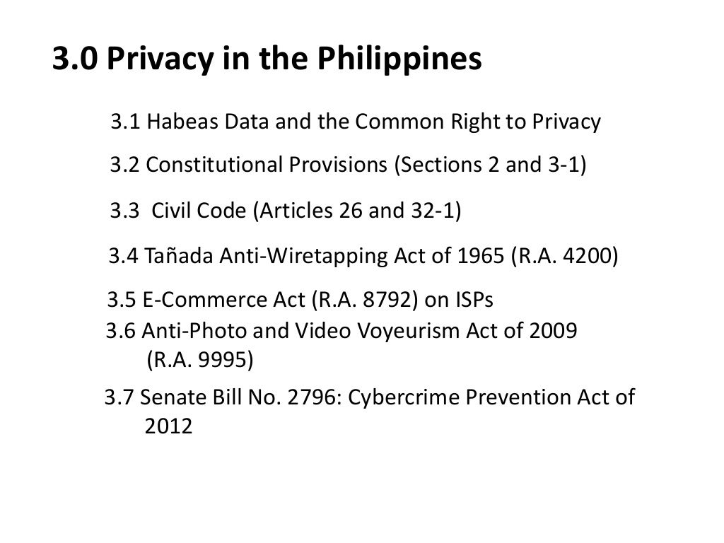AntiChild Porn Act & Privacy (slides from ICT4PHD)