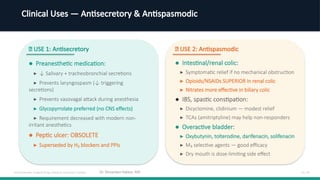 Overview of Anticholinergic Drugs and Autonomic Ganglia Pharmacotherapy ...