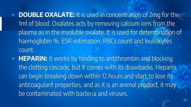ANTICOAGULANT AND ITS APPLICATION IN BLOOD BANK .pptx