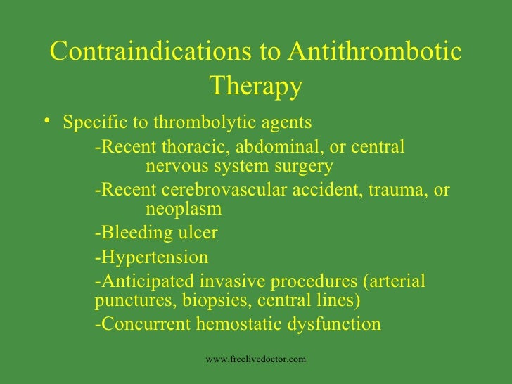 Is Aggrenox An Anticoagulant