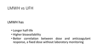 Hemodialysis anticoagulation | PPTX
