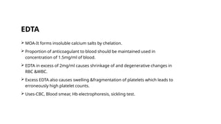 ANTICOAGULANTS. Seminar on anticoagulants .pptx