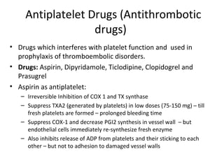 Anticoagulants pharmacology | PPT