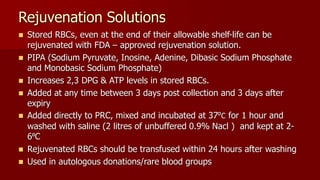 Anticoagulants and blood preservatives | PPTX