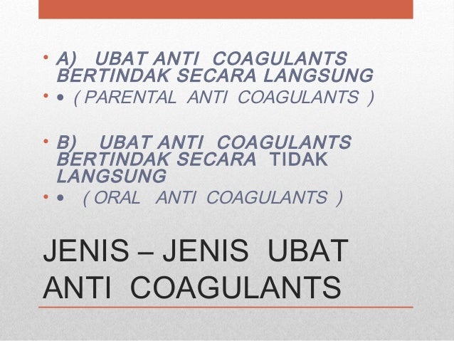 Jenis Ubat Jantung - Berubat d