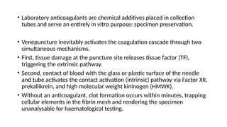 Comprehensive Overview of Anticoagulants in Hematology: Mechanisms ...
