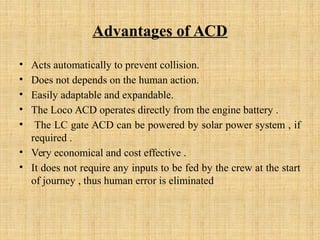 Anti collision device | PDF