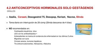 Anticoncepcion Consejos para AP atención Priamaria | PPTX