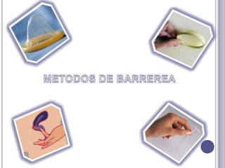 Método anticonceptivo o método contraceptivoFUNCION:Impide o reduce significativamente las posibilidades de una fecundación o un embarazo en las relaciones sexuales.Contribuyen decisivamente en la toma de decisiones sobre el control de la natalidad (número de hijos que se desean o no tener)Prevención de embarazos no deseados .Los métodos que se administran después de mantener relaciones sexuales se denominan anticonceptivos de emergencia.