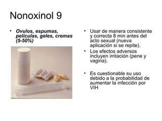 Anticonceptivos | PPT
