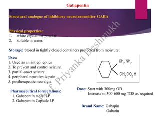 gabapentin solubility