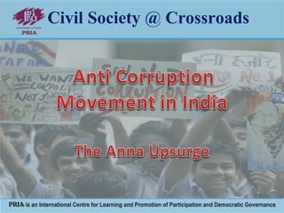 Civil Society @ Crossroads
 
