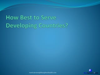 mark.davison@bluespherehealth.com 19
 