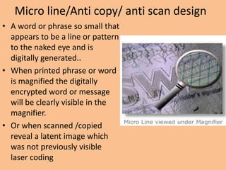 Anti counterfeit packaging | PPTX