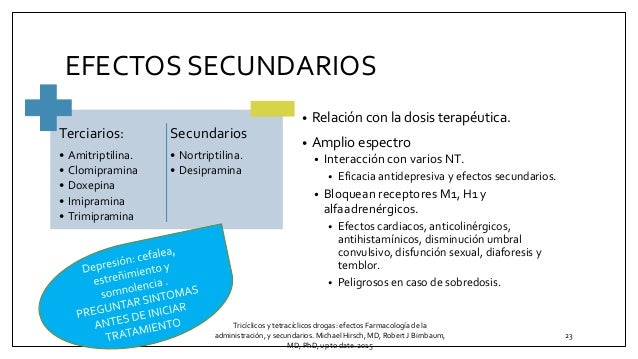 Antidepresivos triciclicos