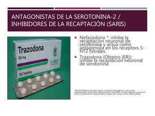 Sterzone Medicamentos Antidepresivos | PPTX