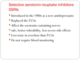 Antidepressants pharmacology moa adr uses | PPT