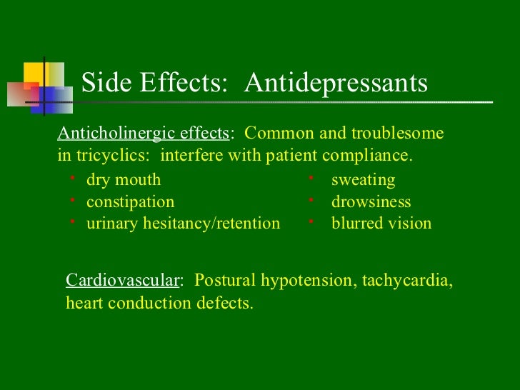 Dangerous Side Effects Of Trazodone