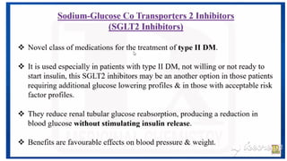 ANTIDIABETIC AGENTS MEDICINAL CHEMISTRY.