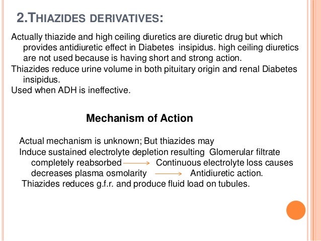 Anti Diuretics Drugs