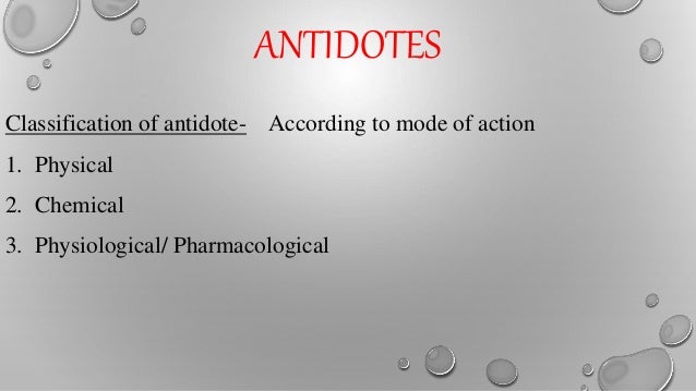 Antidote