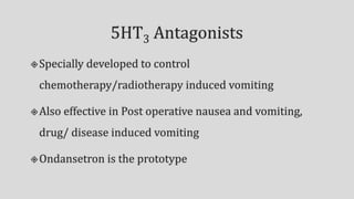 Antiemetics