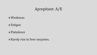 Antiemetics