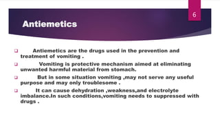Anti emetics PowerPoint Presentation.pptx