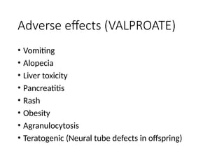 Comprehensive Overview of Antiepileptic Drugs and Seizure Management | PPTX