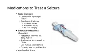 Antiepileptic Medications evaluation pptx | PPTX