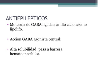 Antiepilepticos