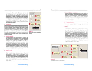 Farmacologia Ilustrada 229
assintomático e é diagnosticado por triagem de rotina, antes da ocor-
rência de lesão óbvia sobre um órgão-alvo. Dessa forma, o tratamento
em geral é direcionado para evitar sequelas de doença futura, em vez de
aliviar algum desconforto atual. Os efeitos adversos associados ao trata-
mento anti-hipertensivo podem influenciar mais os pacientes do que as
vantagens futuras. Por exemplo, os β-bloqueadores podem causar disfun-
ção sexual no homem, o que pode causar interrupção do tratamento. As-
sim, é importante aumentar a adesão do paciente selecionando o regime
de fármaco que reduz os efeitos adversos e também minimiza o número
de dosificações necessárias por dia. A associação de duas classes de
fármacos em um comprimido único, em dose-fixa, mostrou melhorar a
adesão ao tratamento e aumentou o número de pacientes que alcança-
ram a pressão arterial desejada.
V. DIURÉTICOS
Diuréticos tiazídicos podem ser usados como tratamento farmacológico ini-
cial contra a hipertensão, a menos que alguma razão obrigue a escolha de
outro fármaco. Independentemente da classe, o mecanismo de ação inicial
dos diuréticos é baseado na redução do volume, o que leva à diminuição da
pressão arterial. O tratamento com doses baixas de diuréticos é seguro, ba-
rato e eficaz na prevenção de derrame, infarto do miocárdio e insuficiência
cardíaca. Devem-se monitorar os eletrólitos séricos rotineiramente em todos
os pacientes que recebem diuréticos. A apresentação completa de ações,
usos terapêuticos, farmacocinética e efeitos adversos dos diuréticos é en-
contrada no Capítulo 18.
A. Diuréticos tiazídicos
Os diuréticos tiazídicos, como a hidroclorotiazida e a clortalidona, dimi-
nuem a pressão arterial inicialmente por aumentar a excreção de sódio
e água. Isso causa uma redução do volume extracelular, resultando em
diminuição do débito cardíaco e do fluxo sanguíneo renal (Fig. 17.7).
Com o tratamento prolongado, o volume de plasma volta ao normal, mas
persiste o efeito hipotensor relacionado com a diminuição da resistência
periférica. Os tiazídicos são úteis no tratamento combinado com uma va-
riedade de outros anti-hipertensivos, incluindo β-bloqueadores, IECAs,
BRAs e diuréticos poupadores de potássio. Com exceção da metolazona,
os diuréticos tiazídicos não são eficazes em pacientes com função renal
inadequada (velocidade de filtração glomerular estimada menor que 30
mL/min/m
2
). Nesses pacientes, podem ser necessários diuréticos de alça.
Os diuréticos tiazídicos podem causar hipopotassemia, hiperuricemia e,
em menor extensão, hiperglicemia em alguns pacientes.
B. Diuréticos de alça
Os diuréticos de alça (furosemida, torsemida, bumetanida e ácido eta-
crínico) atuam rapidamente, bloqueando a reabsorção de sódio e cloreto
nos rins, mesmo em pacientes com má função renal ou naqueles que
não responderam ao diurético tiazídico. Os diuréticos de alça causam
diminuição da resistência vascular renal e aumento do fluxo sanguíneo
renal. Como os tiazídicos, eles podem causar hipopotassemia. Contudo,
diferentemente dos tiazídicos, os diuréticos de alça aumentam o con-
teúdo de Ca
2+
na urina, ao passo que os tiazídicos diminuem. Os diuré-
ticos e alça raramente são usados isoladamente para tratar a hiperten-
são, mas são comumente usados para tratar sintomas de insuficiência
cardíaca e edema.
Débito
cardíaco
Retenção de
sódio e água
Volume
sanguíneo
Resistência
periférica
Diminuição na
pressão sanguínea
Diuréticos
tiazídicos
Figura 17.7
Alguns efeitos adversos dos diuréticos
tiazídicos.
Capitulo_17_Whalen.indd 229 27/04/2016 14:07:57
ERRNVPHGLFRVRUJ
230 Whalen, Finkel  Panavelil
C. Diuréticos poupadores de potássio
Amilorida e triantereno (inibidores do transporte de sódio epitelial nos
ductos distais e coletores), bem como espironolactona e eplerenona (an-
tagonistas de receptor da aldosterona), reduzem a perda de potássio na
urina. A aldosterona tem a vantagem adicional de diminuir a remodelação
cardíaca que ocorre na insuficiência cardíaca (ver Cap. 19). Os diuréti-
cos poupadores de potássio são usados algumas vezes associados aos
diuréticos de alça e aos tiazídicos para reduzir a espoliação do potássio
causada por esses diuréticos.
VI. β-BLOQUEADORES
Os β-bloqueadores são opção de tratamento para pacientes hipertensos
com doença ou insuficiência cardíaca concomitante (Fig. 17.5).
A. Ações
Os β-bloqueadores reduzem a pressão arterial primariamente diminuin-
do o débito cardíaco (Fig. 17.8). Eles também podem diminuir o efluxo
simpático do sistema nervoso central (SNC) e inibir a liberação de renina
dos rins, reduzindo, assim, a formação de angiotensina II e a secreção
de aldosterona. O protótipo dos β-bloqueadores é o propranolol, que atua
em receptores β1 e β2. Bloqueadores seletivos de receptores β1, como
metoprolol e atenolol, estão entre os β-bloqueadores mais comumente
prescritos. O nebivolol é um bloqueador seletivo de receptores β1 que
aumenta também a produção de óxido nítrico, levando à vasodilatação.
Os β-bloqueadores seletivos devem ser administrados cautelosamente
em pacientes hipertensos que também têm asma. Os β-bloqueadores
não seletivos, como propranolol e nadolol, são contraindicados devido
ao bloqueio da broncodilatação mediada por β2 (ver Cap. 7 para uma dis-
cussão em profundidade dos β-bloqueadores). Os β-bloqueadores devem
ser usados com cautela no tratamento de pacientes com insuficiência
cardíaca aguda ou doença vascular periférica.
Débito cardíaco
Volume
sanguíneo
Resistência
periférica
Diminuição da
pressão arterial
Bloqueadores dos
adrenoceptores 
Ativação de
adrenoceptores
1 no coração
Renina
Ativação de
adrenoceptores 1
nos rins
Aldosterona
Angiotensina II
Retenção de
sódio e água
Figura 17.8
Ações dos bloqueadores do adrenoceptor β.
Capitulo_17_Whalen.indd 230 27/04/2016 14:07:57
ERRNVPHGLFRVRUJ
 