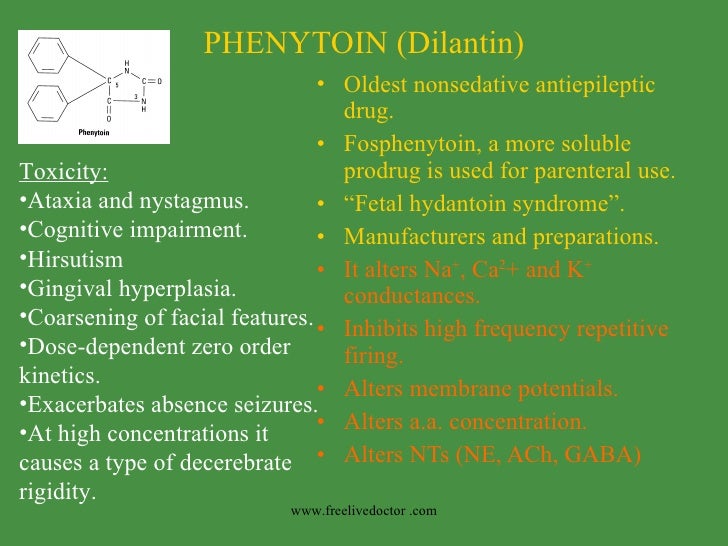 Dilantin complaints