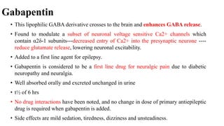 is neurontin sedating