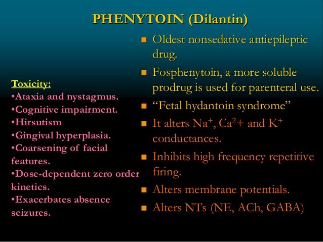 Dilantin complaints