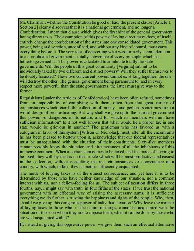 1st federalist paper picture