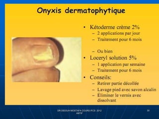 DR DIDOUH MOSTAFA COURS IFCS 2012
ANTIF
30
 