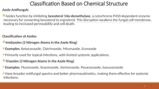 Pharmacology of fungals antifungal drugs | PPTX