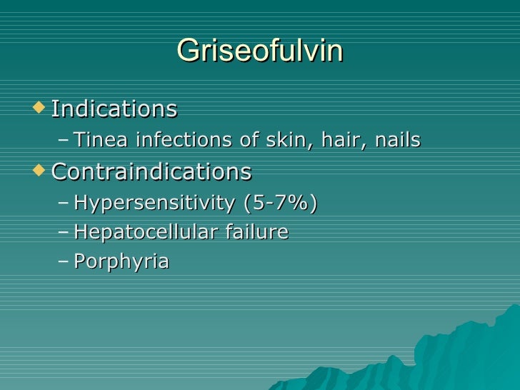 Antifungal Treatment