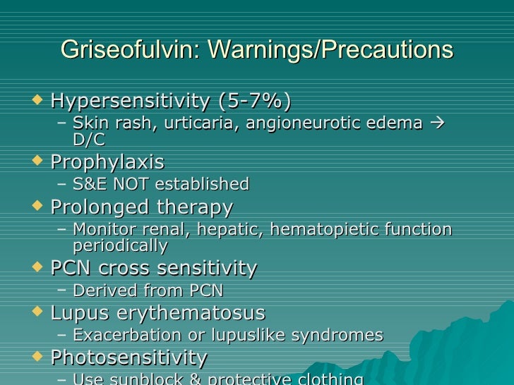 Antifungal Treatment