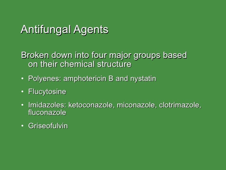 Antifungal agents