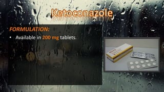 FORMULATION:
• Available in 200 mg tablets.
 