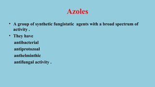 Antifungal agents | PPT
