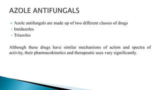 Different Azoles Antifungal agents | PPTX