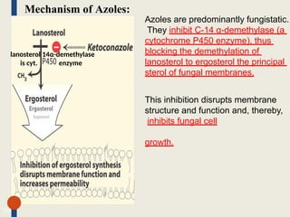 Antifungal agents by Mrs. Manjushri Dabhade | PPTX