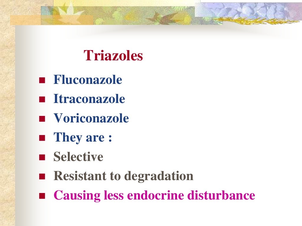 Antifungal drugs